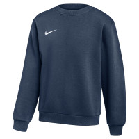 Nike Park 26 Fleece Crew Joggingpak Kids Donkerblauw Wit
