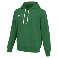 Pull à capuche en polaire Nike Park 26 vert foncé et blanc