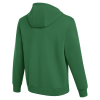 Pull à capuche en polaire Nike Park 26 vert foncé et blanc