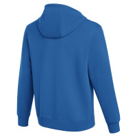 Pull à capuche en polaire Nike Park 26 bleu blanc