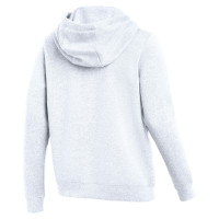 Pull à capuche en polaire Nike Park 26 pour femmes, blanc et noir