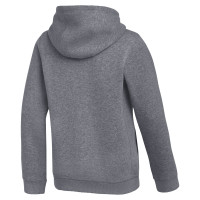 Nike Park 26 Fleece Pullover Hoodie Kids Donkergrijs Wit