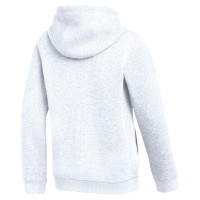 Pull à capuche en polaire Nike Park 26 pour enfants, blanc et noir