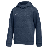 Pull à Capuche En Polaire Nike Park 26 Pour Enfants, Bleu Foncé, Blanc