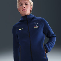Nike Tottenham Hotspur Tech Fleece Survêtement Full-Zip 2025-2026 Bleu Foncé Jaune
