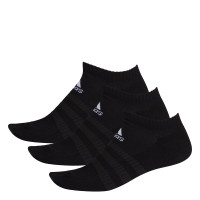 Lot de 3 paires de courts Adidas Doublés Noir/blanc