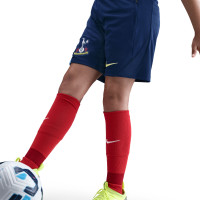 Nike Tottenham Hotspur Strike Trainingsset 2025-2026 Kids Blauw Donkerblauw Felgeel