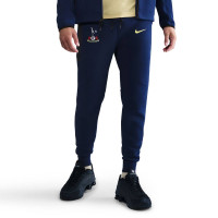 Nike Tottenham Hotspur Tech Fleece Survêtement Full-Zip 2025-2026 Bleu Foncé Jaune