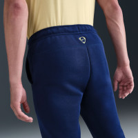 Nike Tottenham Hotspur Tech Fleece Survêtement Full-Zip 2025-2026 Bleu Foncé Jaune