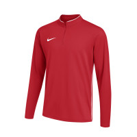 Haut d'entraînement Nike Dri-FIT Park 26 1/4-Zip rouge blanc
