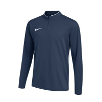 Survêtement Nike Dri-FIT Park 26 à 1/4 Zip pour Enfants, bleu foncé et blanc