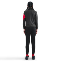 Nike Atletico Madrid Strike Trainingspak Full-Zip 2025-2026 Kids Grijs Zwart Rood Wit