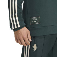 adidas Juventus Terrace Icons Sweat-Shirt Vert Foncé Blanc