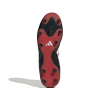 adidas Copa Gloro 2 Gazon Naturel Chaussures de Foot (FG) Noir Blanc Rouge