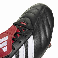 adidas Copa Gloro 2 Gazon Naturel Chaussures de Foot (FG) Noir Blanc Rouge