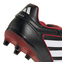 adidas Copa Gloro 2 Gazon Naturel Chaussures de Foot (FG) Noir Blanc Rouge