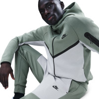 Nike Tech Fleece Sportswear Joggingbroek Donkergroen Beige