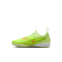 Nike Phantom 6 Low Academy Chaussures de Foot en Salle (IN) Enfants Jaune Orange Noir