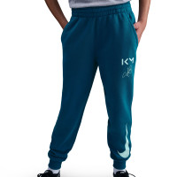 Nike Kylian Mbappé Club Fleece Pantalon de Jogging Enfants Bleu-Vert Bleu Clair