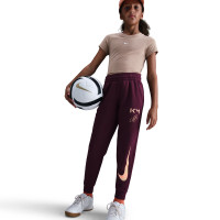Nike Kylian Mbappé Club Fleece Survêtement de Jogging à Capuche Enfants Bordeaux Orange