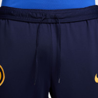 Nike Inter Milan Strike Pantalon d'Entraînement 2024-2025 Bleu Foncé Doré