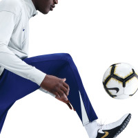 Nike Inter Milan Strike Trainingspak 1/4-Zip 2025-2026 Lichtgrijs Donkerblauw Wit