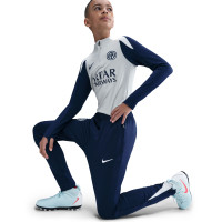 Nike Inter Milan Strike Trainingspak 1/4-Zip 2025-2026 Kids Lichtgrijs Donkerblauw Wit