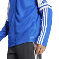 Survêtement zippé adidas Squadra 25 bleu foncé blanc