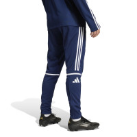 Survêtement zippé adidas Squadra 25 bleu foncé blanc