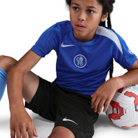Nike Chelsea Strike Trainingsbroekje 2025-2026 Kids Zwart Wit