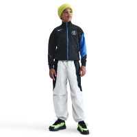 Nike Chelsea Anthem Trainingsjack 2025-2026 Kids Zwart Blauw Wit