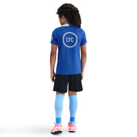 Nike Chelsea Strike Maillot d'Entraînement 2025-2026 Enfants Bleu Blanc