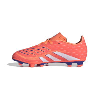 adidas Predator Club Gras / Kunstgras Voetbalschoenen (MG) Kids Oranje Wit Blauw