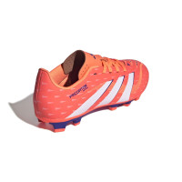 adidas Predator Club Gras / Kunstgras Voetbalschoenen (MG) Kids Oranje Wit Blauw
