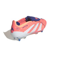 adidas Predator Elite FT IJzeren-Nop Voetbalschoenen (SG) Oranje Wit Blauw