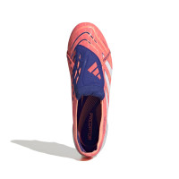 adidas Predator Elite FT IJzeren-Nop Voetbalschoenen (SG) Oranje Wit Blauw