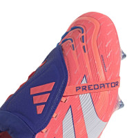 adidas Predator Elite FT IJzeren-Nop Voetbalschoenen (SG) Oranje Wit Blauw