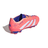 adidas Predator Pro Gras / Kunstgras Voetbalschoenen (MG) Oranje Wit Blauw