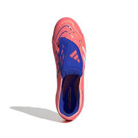 adidas Predator Pro FT Gras / Kunstgras Voetbalschoenen (MG) Oranje Wit Blauw