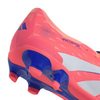 adidas Predator Pro FT Gras / Kunstgras Voetbalschoenen (MG) Oranje Wit Blauw