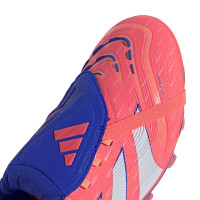 adidas Predator Pro FT Gras / Kunstgras Voetbalschoenen (MG) Oranje Wit Blauw