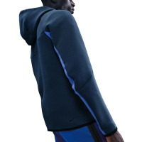 Nike Tech Fleece Sportswear Trainingspak Donkerblauw Paars