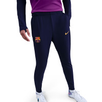 Nike FC Barcelona Strike Trainingspak 2025-2026 Dames Felpaars Donkerblauw Goud