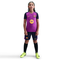 Nike FC Barcelone Strike Ensemble Training 2025-2026 Enfants Pourpre Violet Bleu Foncé Doré