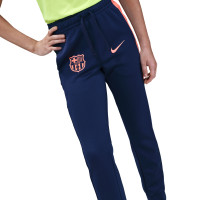 Nike FC Barcelone Strike Survêtement Full-Zip Woven 2025-2026 Enfants Bleu Foncé Orange