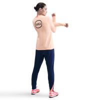 Nike FC Barcelona Strike Trainingstrui 2025-2026 Dames Oranje Donkerblauw