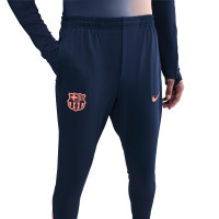 Nike FC Barcelona Strike Trainingspak 2025-2026 Dames Oranje Donkerblauw