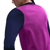 Nike FC Barcelona Strike Trainingspak 2025-2026 Dames Felpaars Donkerblauw Goud