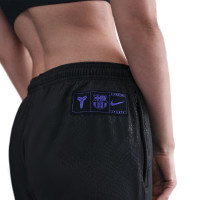 Nike FC Barcelone x Kobe Pantalon d'Entraînement Woven 2025-2026 Femmes Noir Mauve
