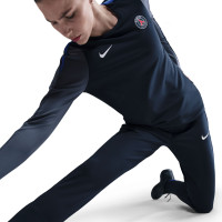 Nike Paris Saint-Germain Strike Crew Trainingspak 2025-2026 Dames Donkerblauw Blauw Wit